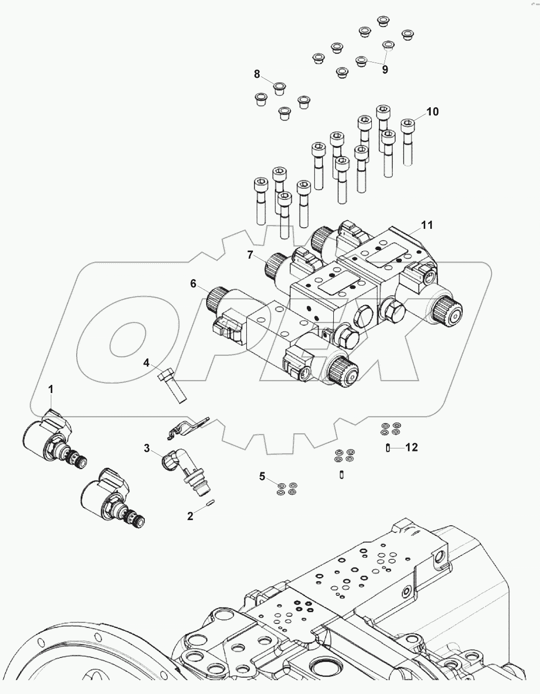  TRANSMISSION, VALVE GROUP B060001 -