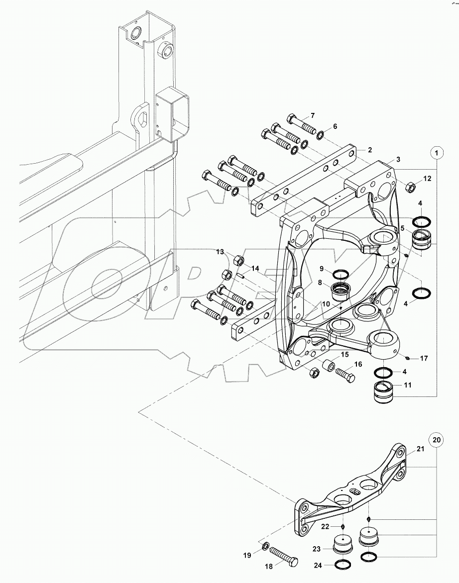  KINGPOST CARRIAGE B060001 -