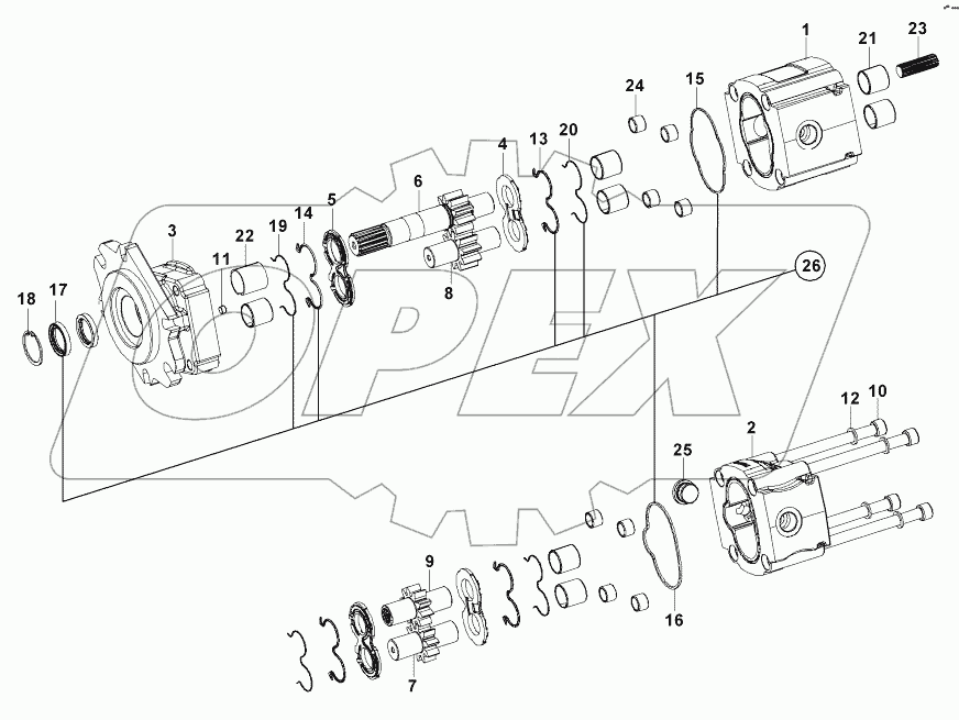  GEAR PUMP B061399 -