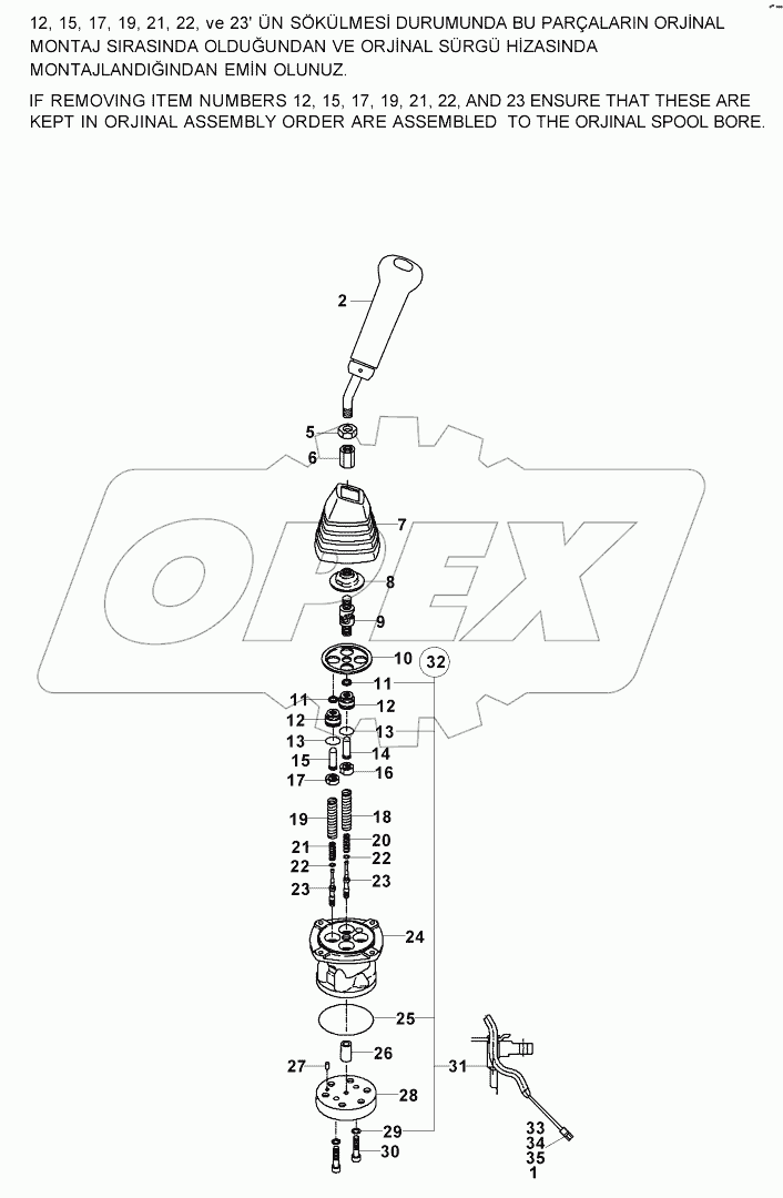  REMOTE CONTROL VALVE, RH B060001 -