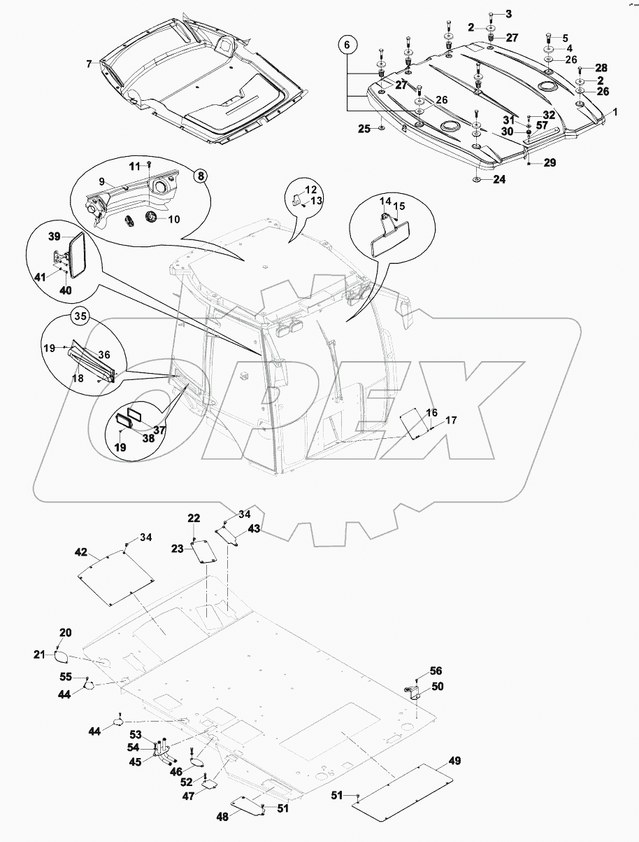  CAB ACCESSORIES B060001 - B062797