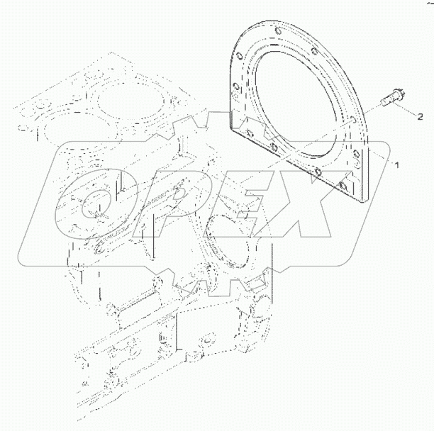  REAR END OIL SEAL B060001 -