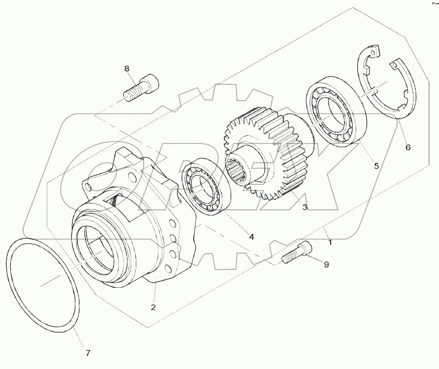  DRIVE ADAPTOR B060001 -