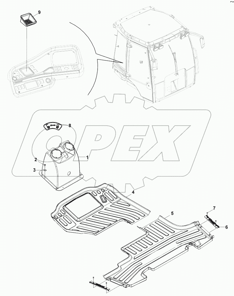  CAB (LEVERS MECHANISM) B060001 -