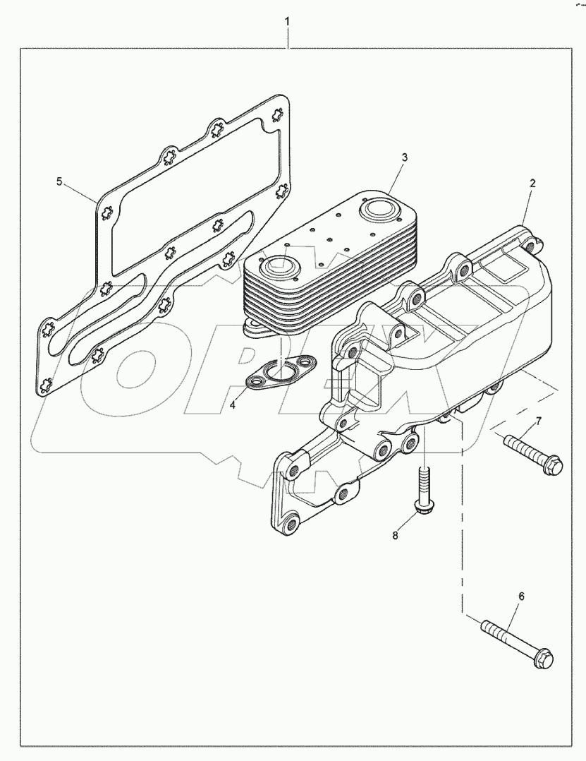  OIL COOLER B060001 -