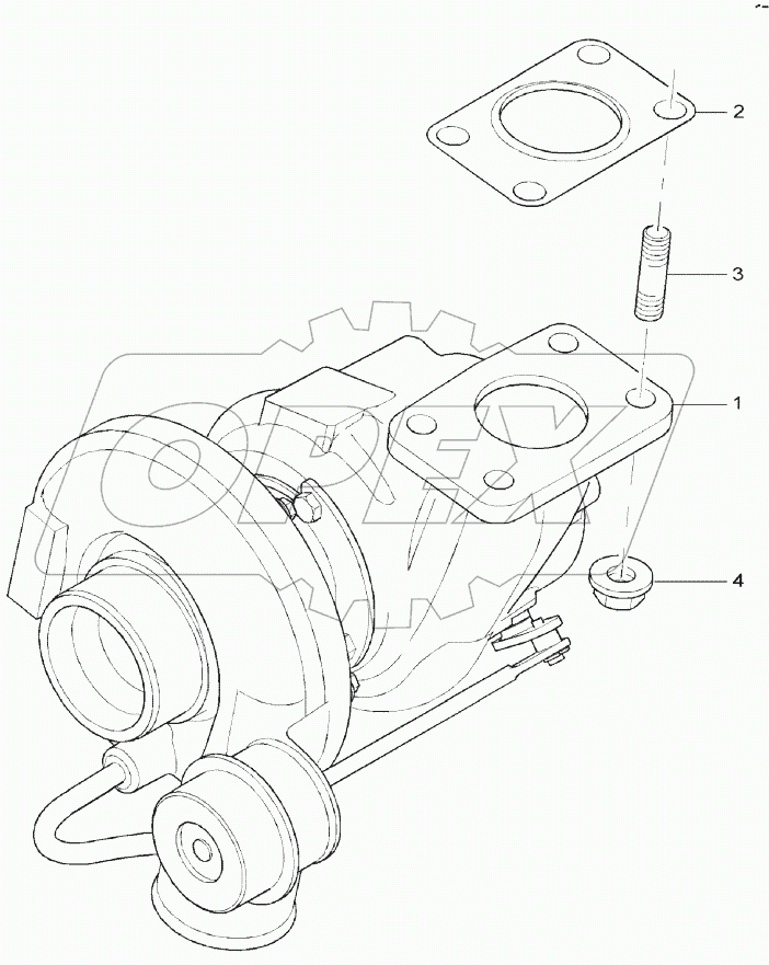  TURBOCHARGER B060001 -