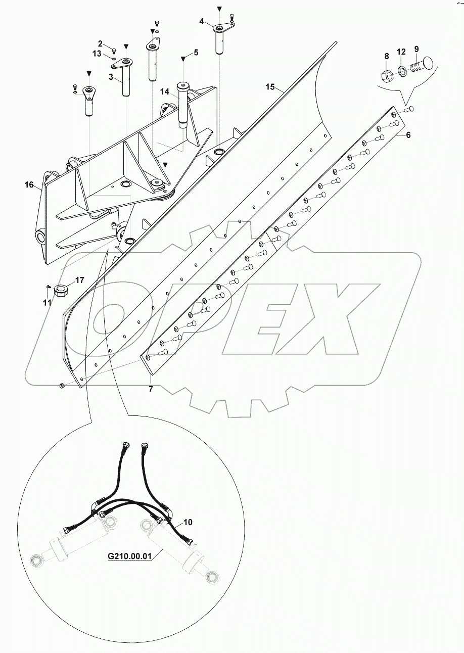  LEVELLING BLADE (716x2800) (OP) B060001 -