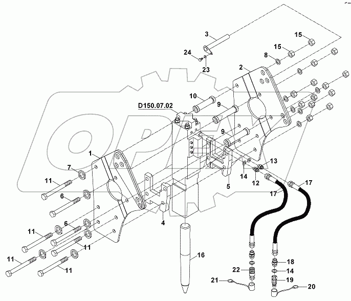  BREAKER MOUNTING (TOKU) (OP)