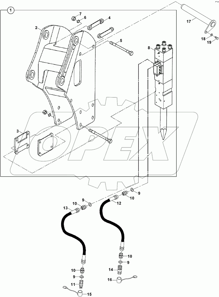  BREAKER MOUNTING (DEMO S700V) (OP)