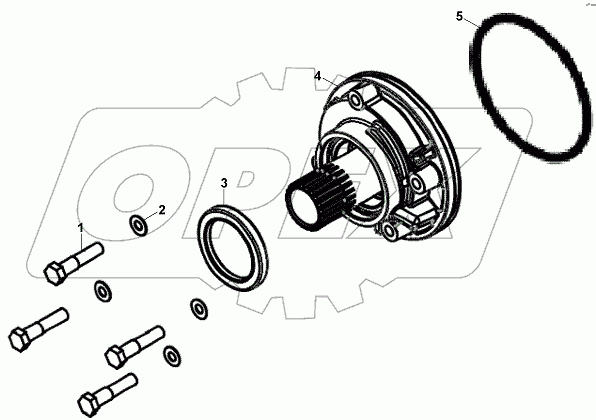  TRANSMISSION, PUMP GROUP  (LUCK- UP)