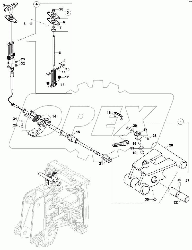  BOOM LOCK AND MECHANISM