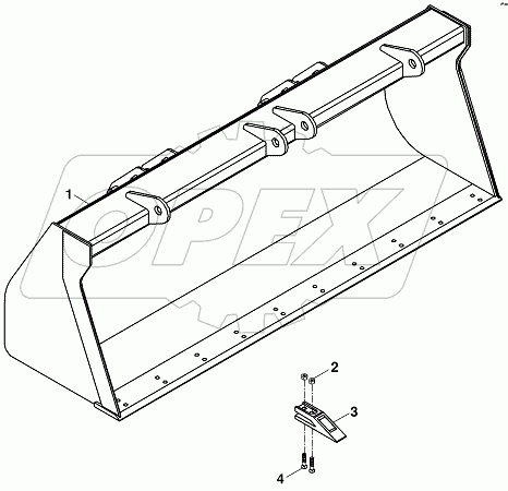  SHOVEL (1.2 m3) (OP)