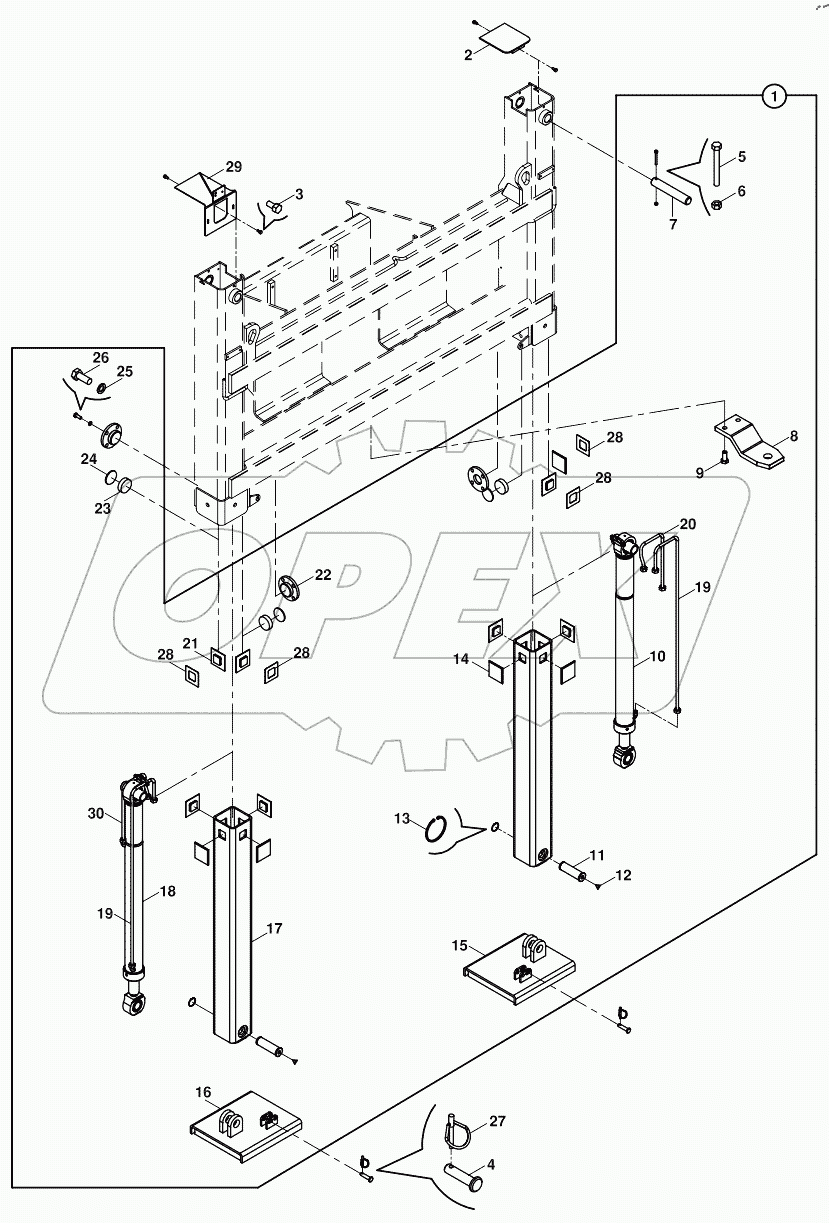  STABILISER, SIDESHIFT A60002 -