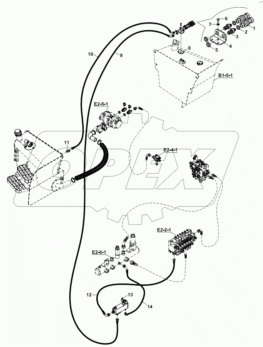 HYDRAULIC, HAND BREAKER A60001 -