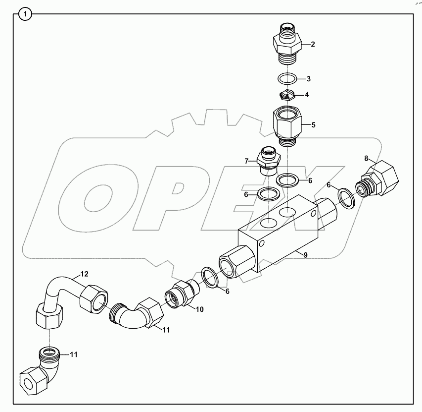  LOCK VALVE, ARTICULATION RAM A60002 -