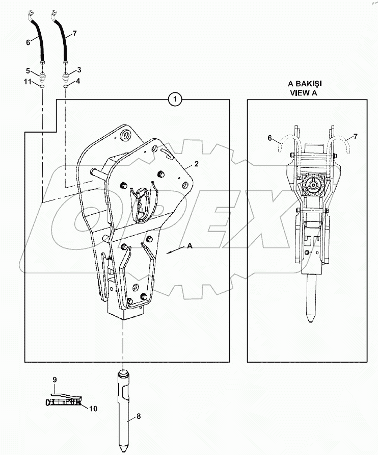  BREAKER, MONTABERT-140 A60001 -