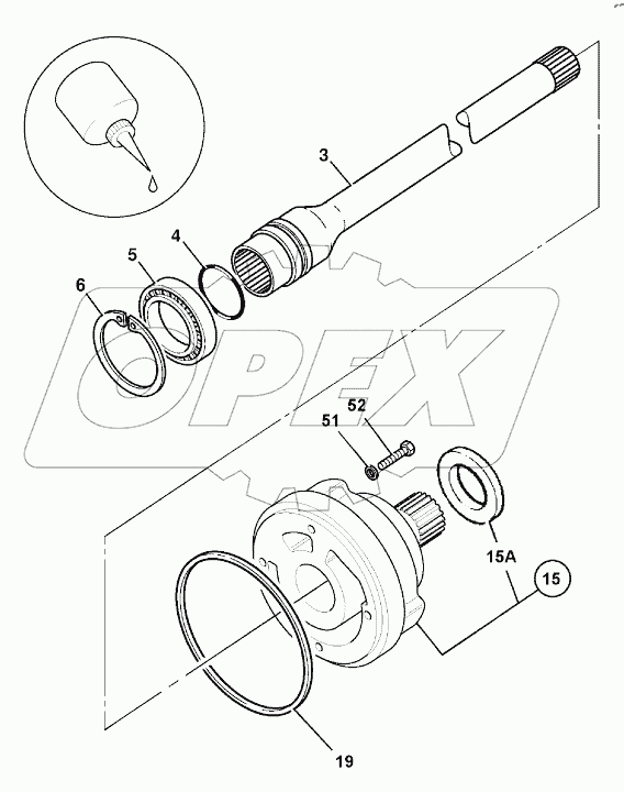  PUMP, TRANSMISSION, PS760 A60001 -