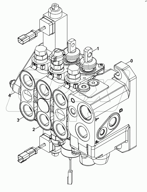  LOADER CONTROL VALVE ELEMENTS A60006 -