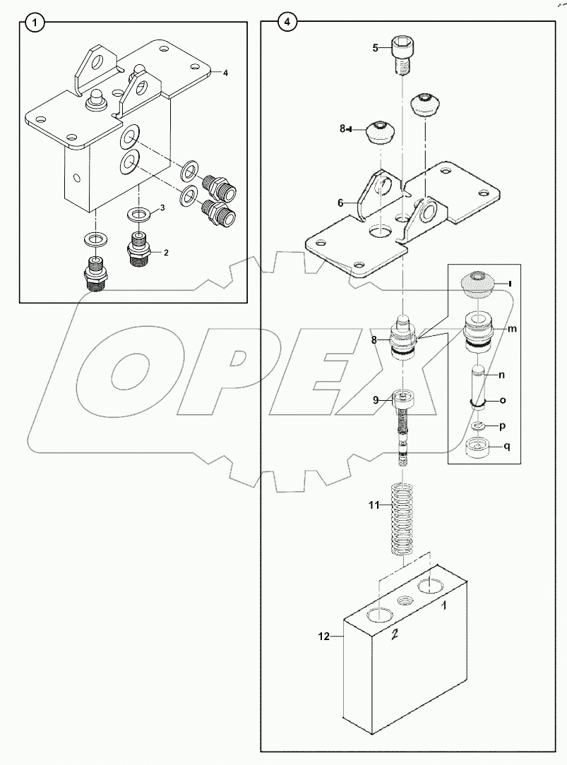  PEDAL VALVE, BREAKER A60006 -