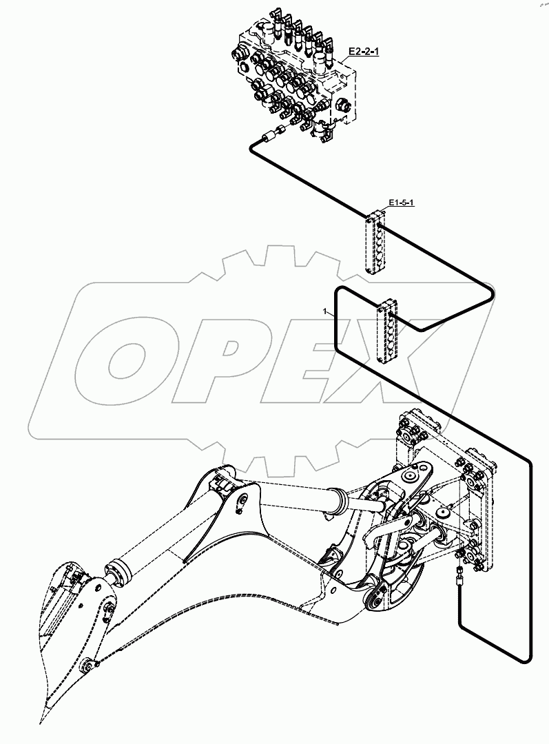  HYDRAULIC, HYDROCLAMP, 3 - AXIS 125001 -