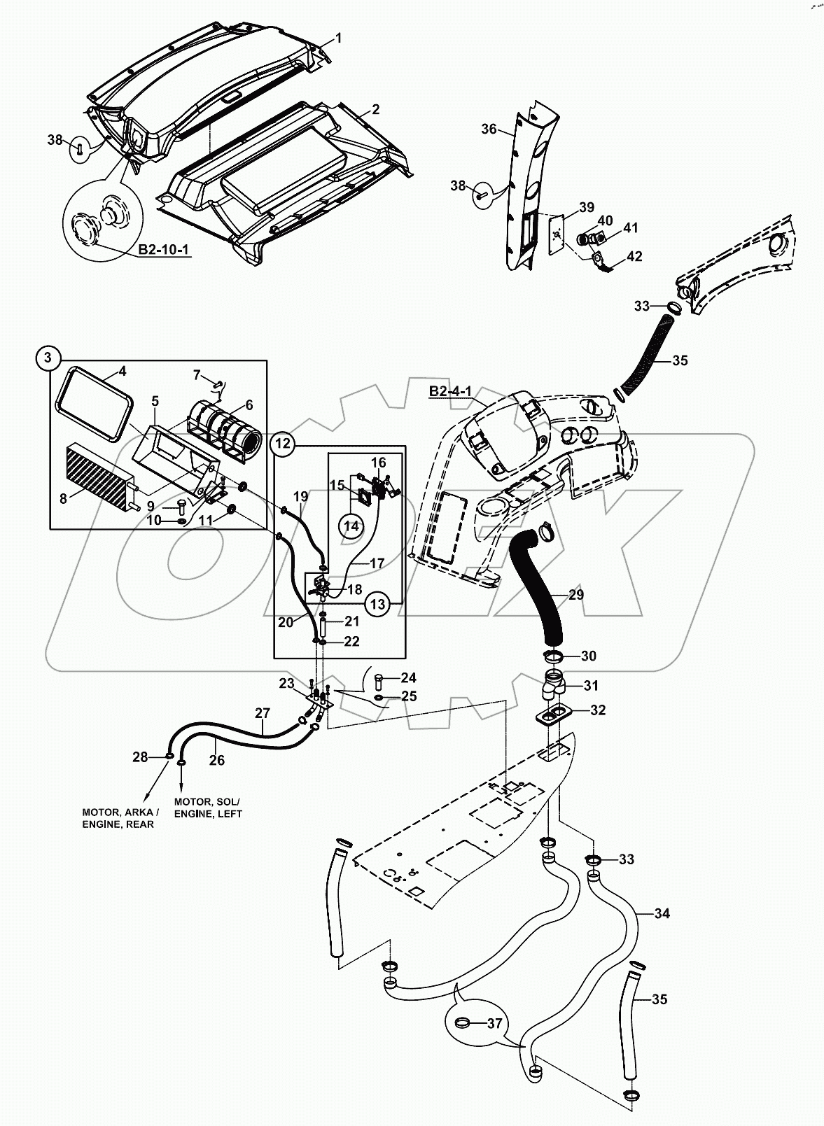  HEATER, HEATING SYSTEM 125100 -