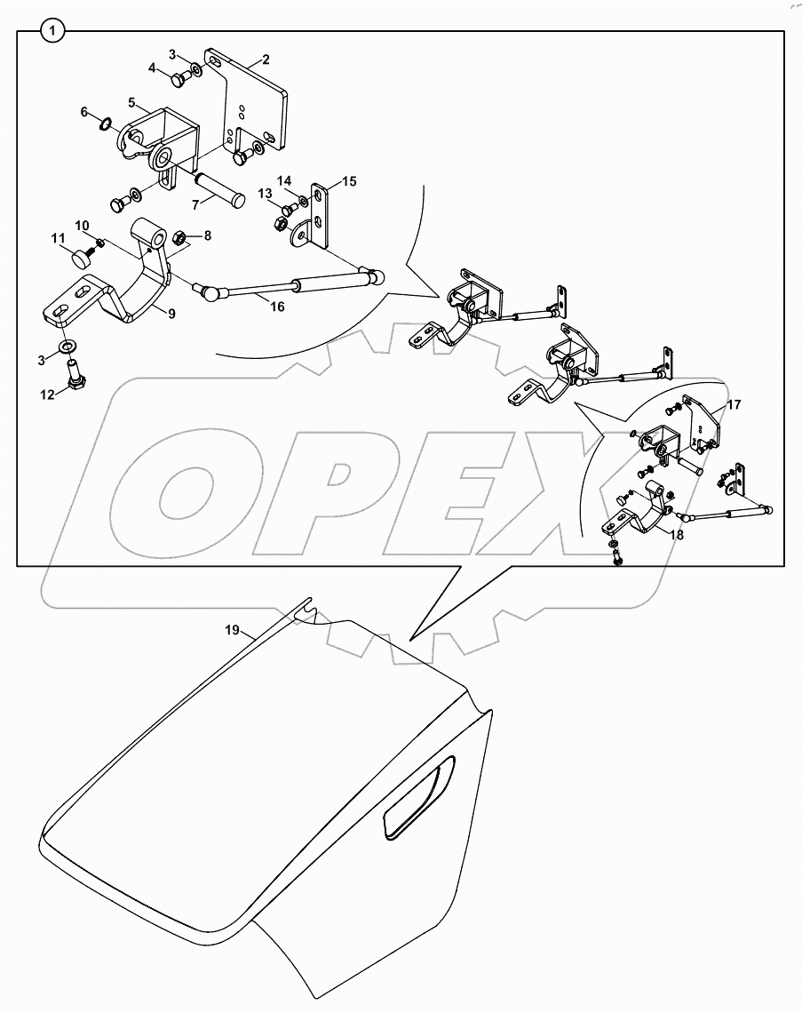  BONNET AND HINGLES 125001 -