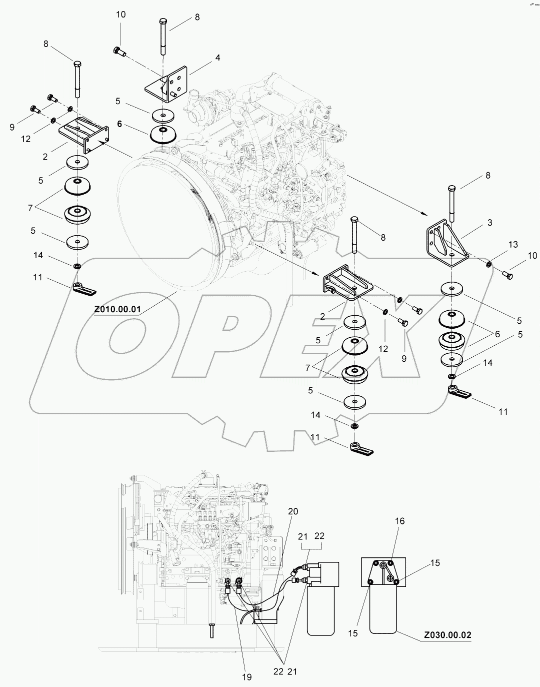  ENGINE MOUNTING
