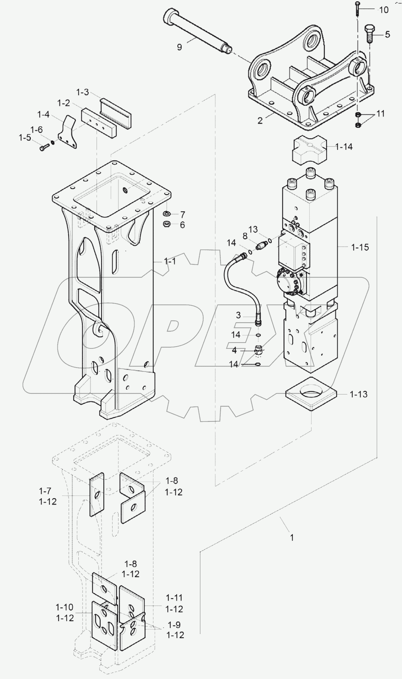  BREAKER MOUNTING (B230, OP)