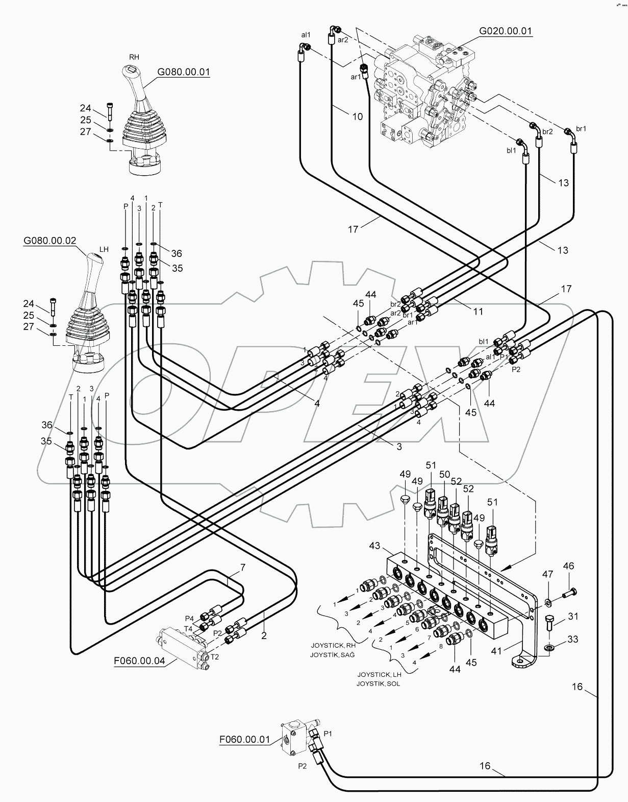  PILOT HYD. PIPING, ATTACHMENT (1)
