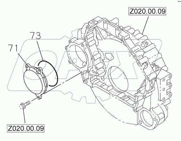  POWER TAKE OFF COVER