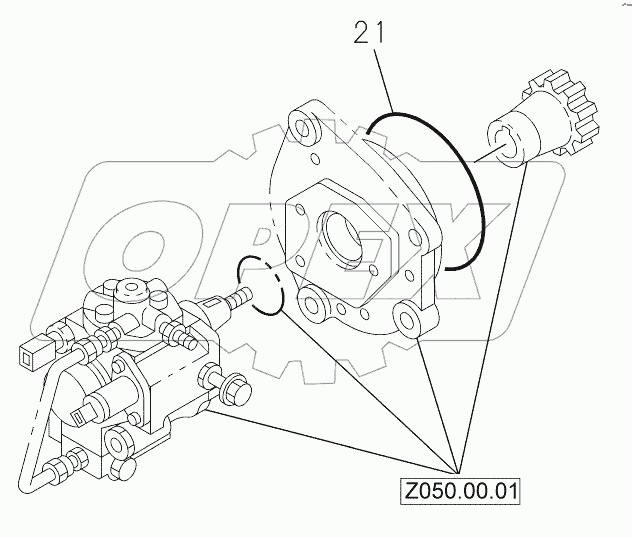  INJECTION PUMP GASKET