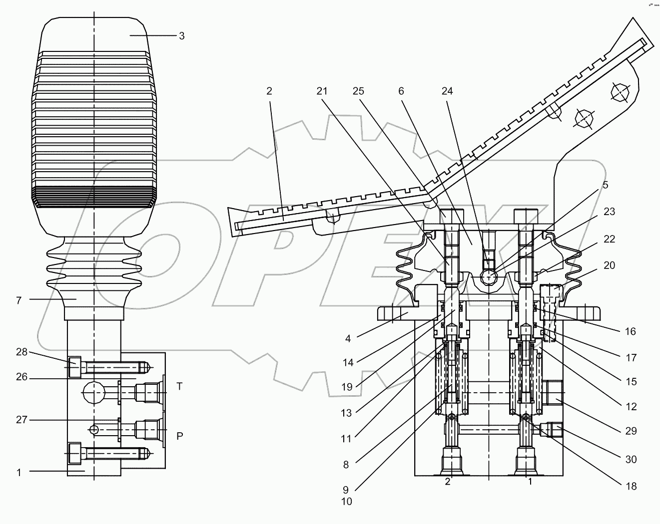  DOUBLE ACTING VALVE (OP)