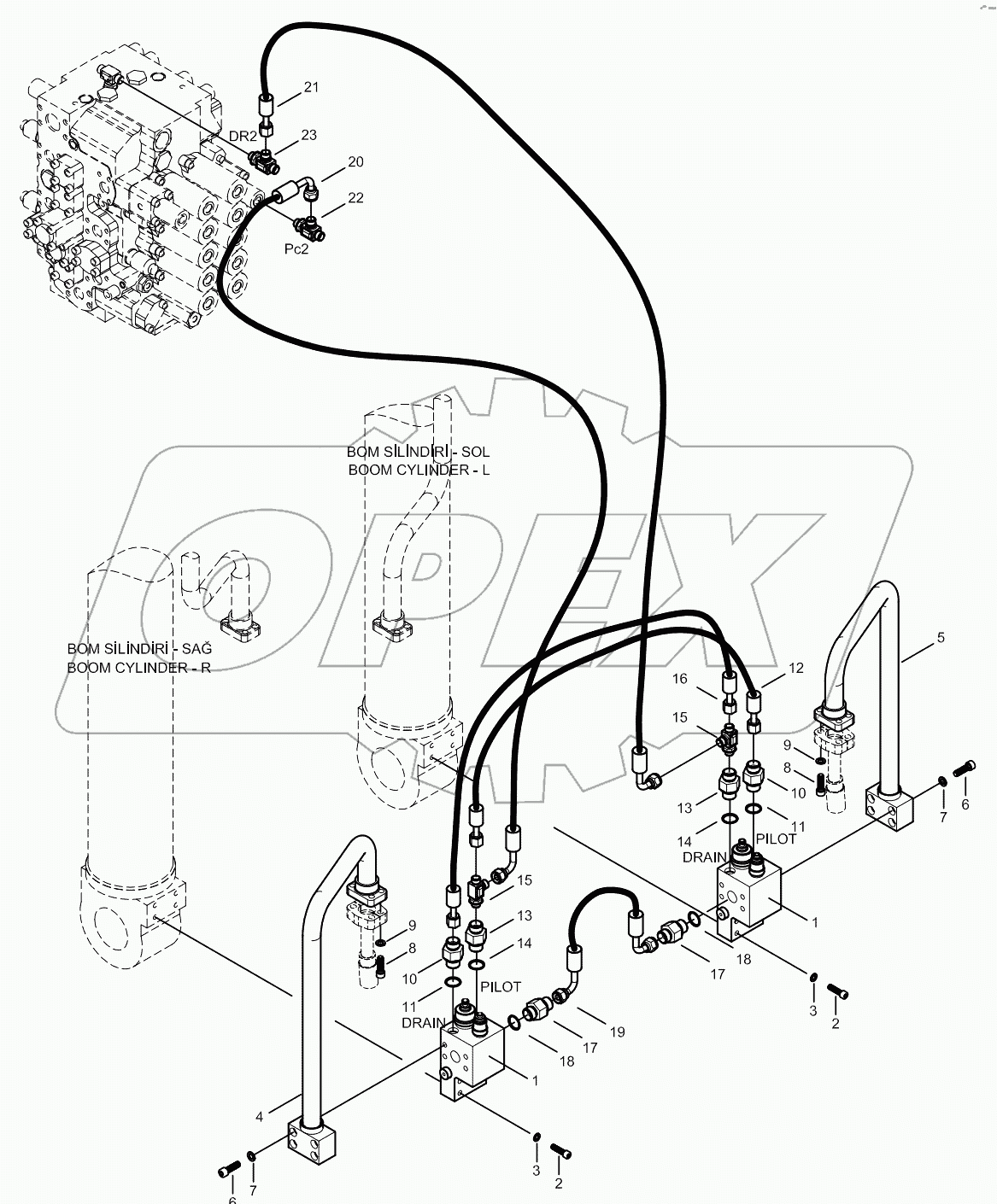  BOOM SAFETY LOCK SYSTEM (OP)