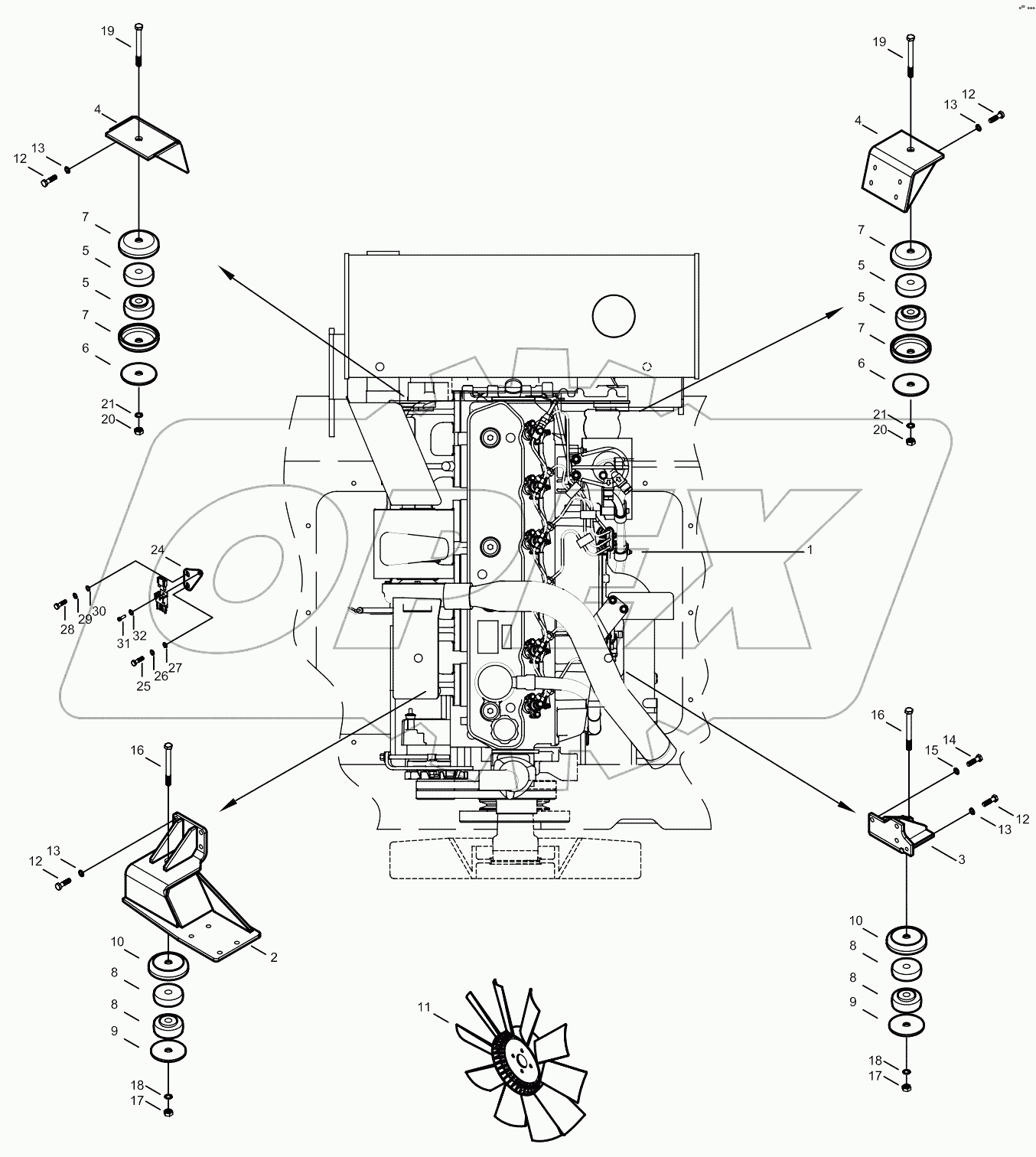  ENGINE MOUNTING