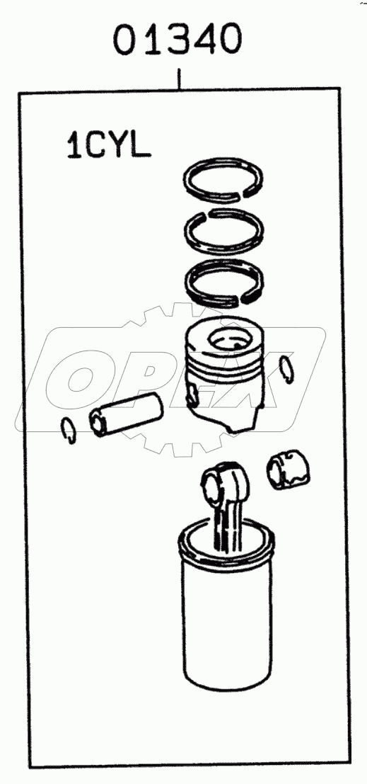  LINER AND PISTON KIT