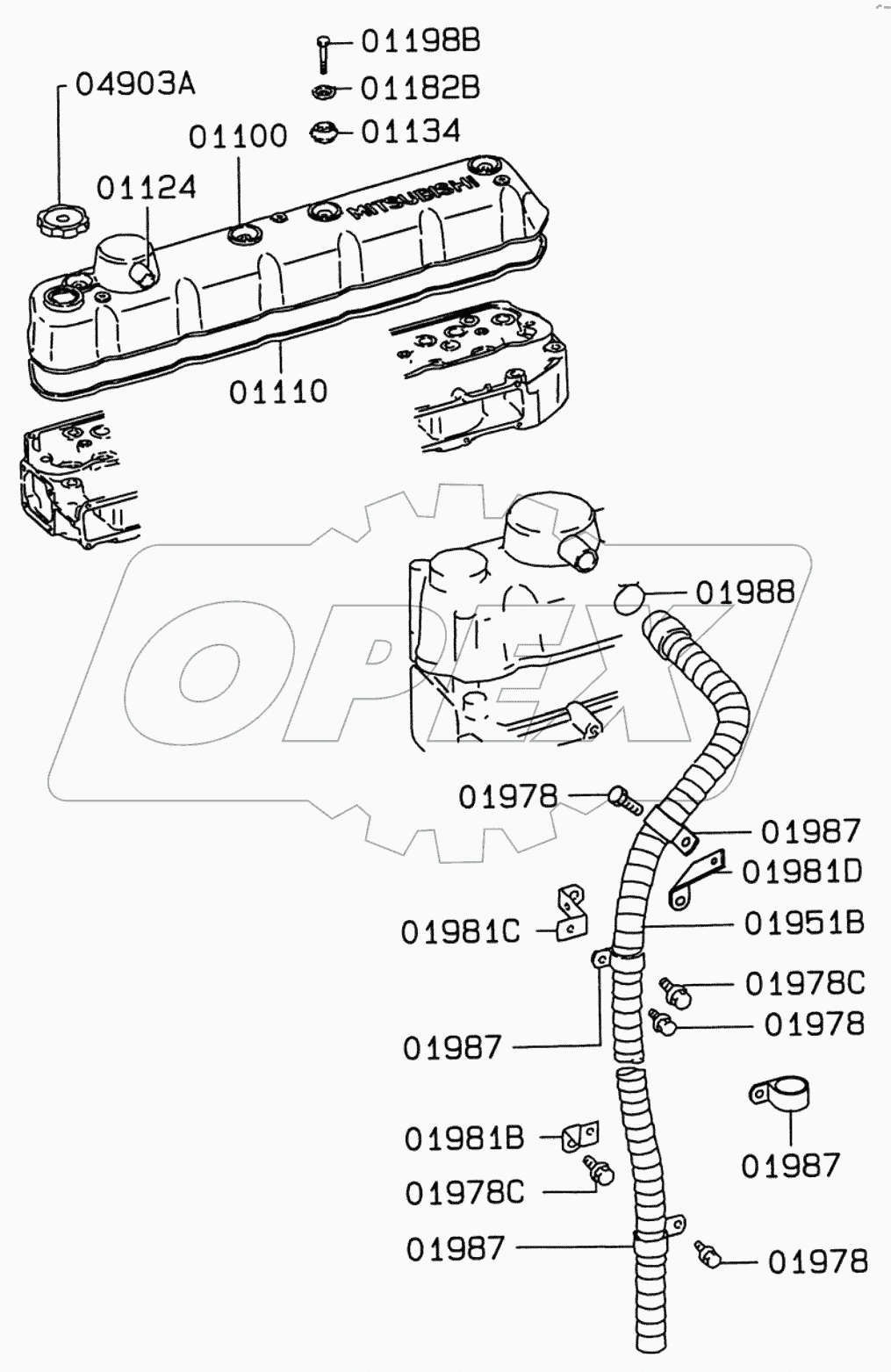  ROCKER COVER AND BREATHER
