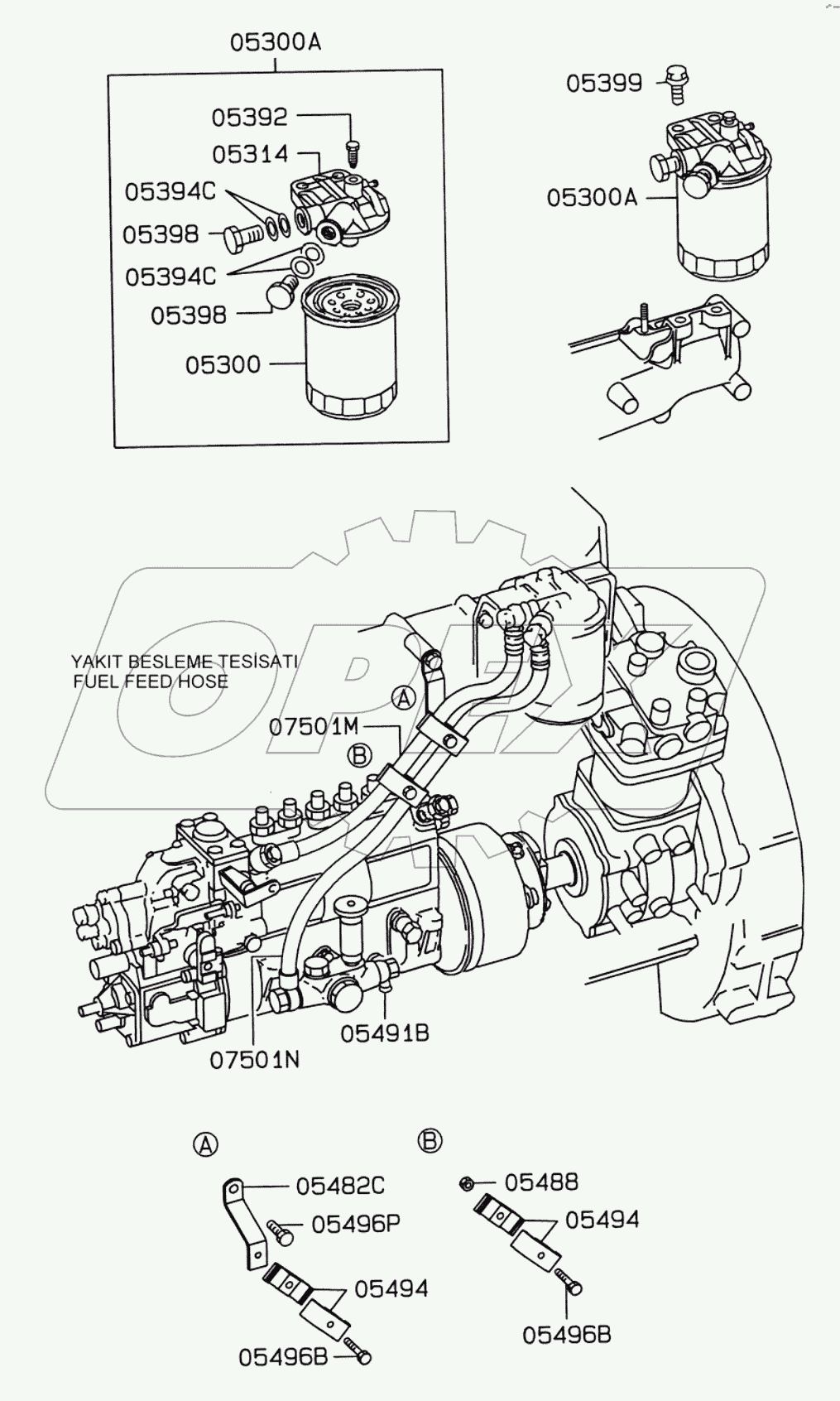  FUEL FД°LTER AND HOSE