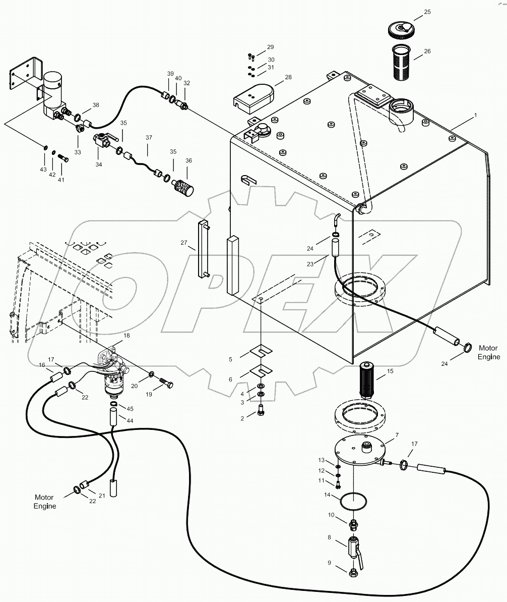  FUEL TANK MOUNTING AND FUEL LINE