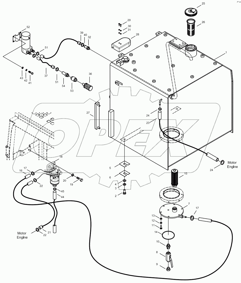  FUEL TANK MOUNTING AND FUEL LINE