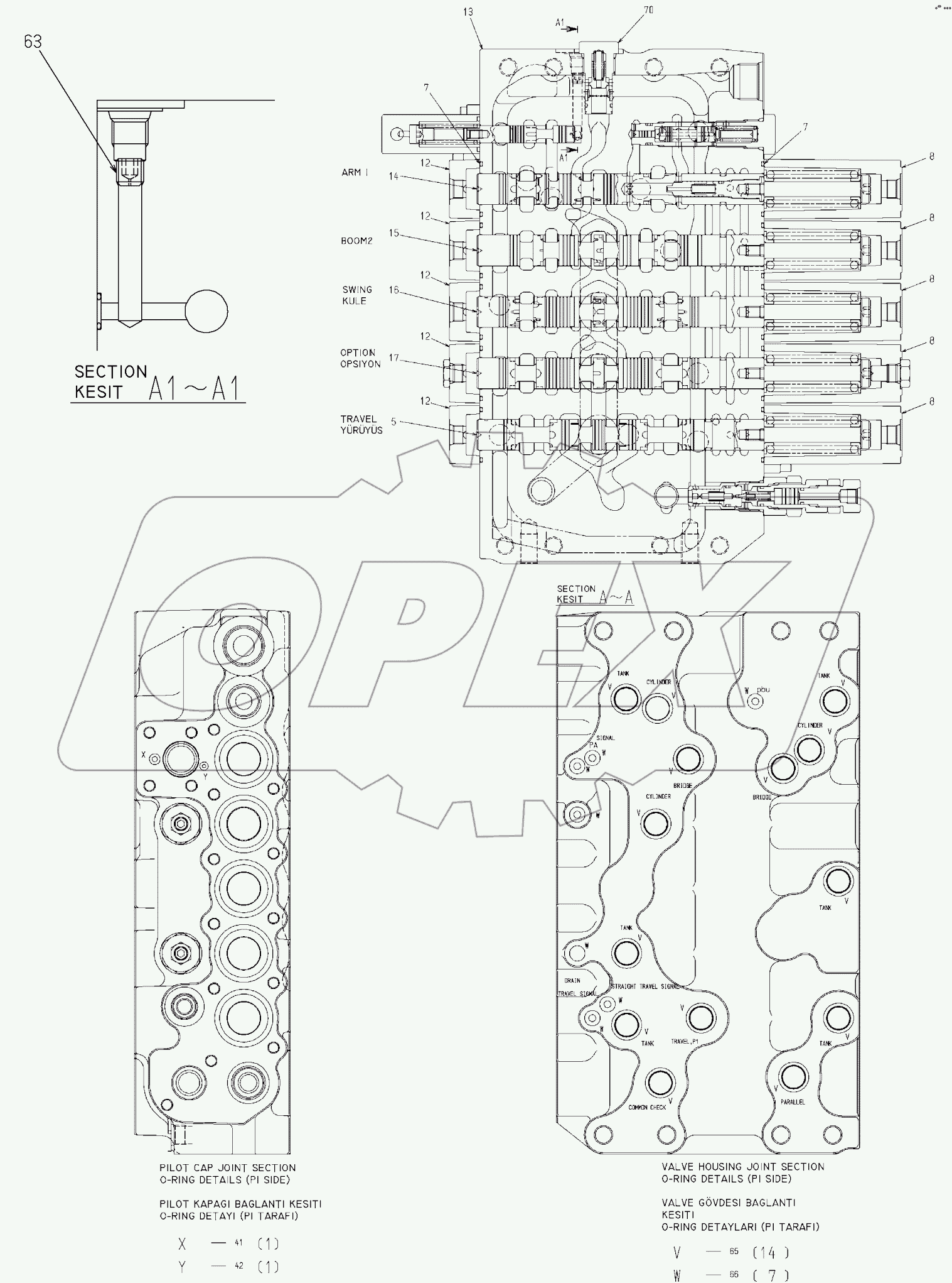  MAIN CONTROL VALVE (3)