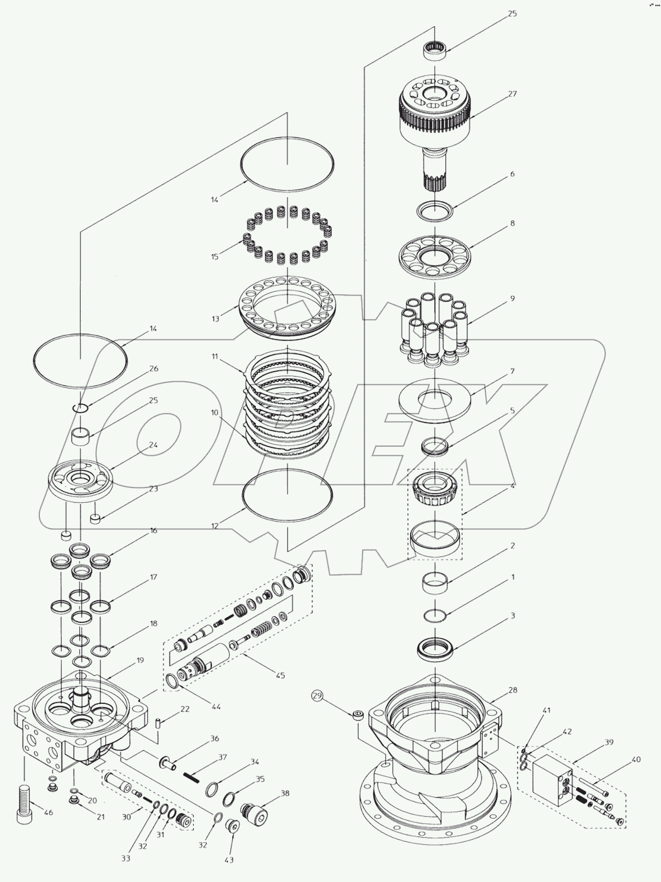  SWING MOTOR - SWING UNIT