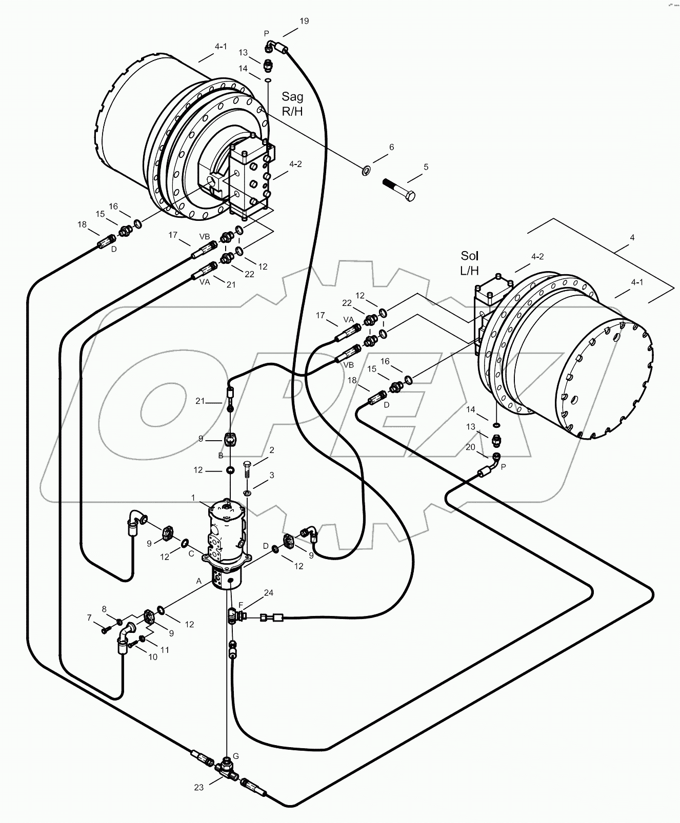  LOWER PIPING MOUNTING