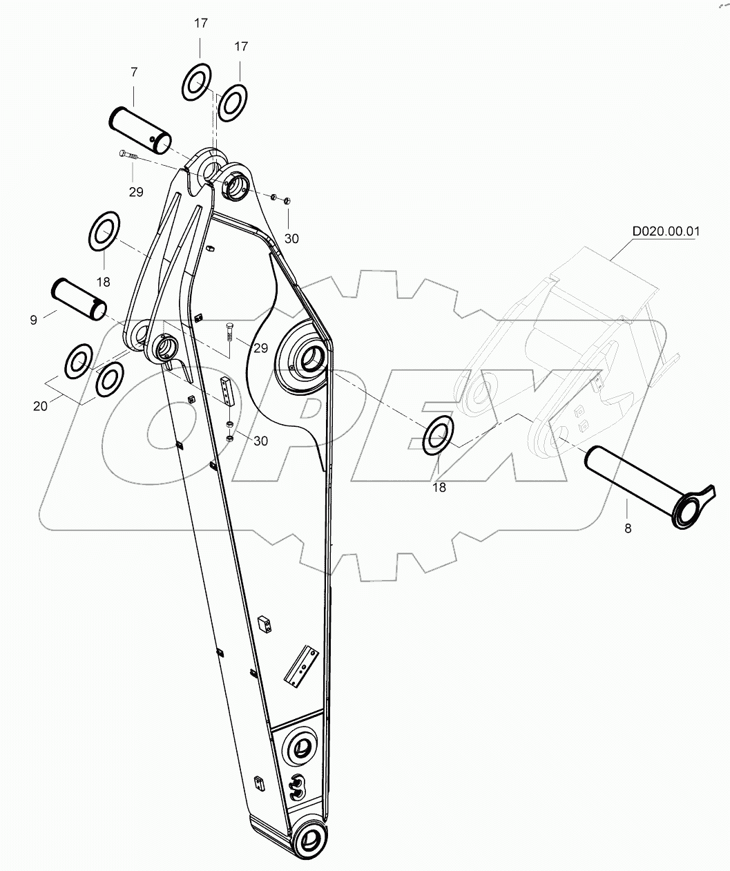  ARM MOUNTING D125330 -