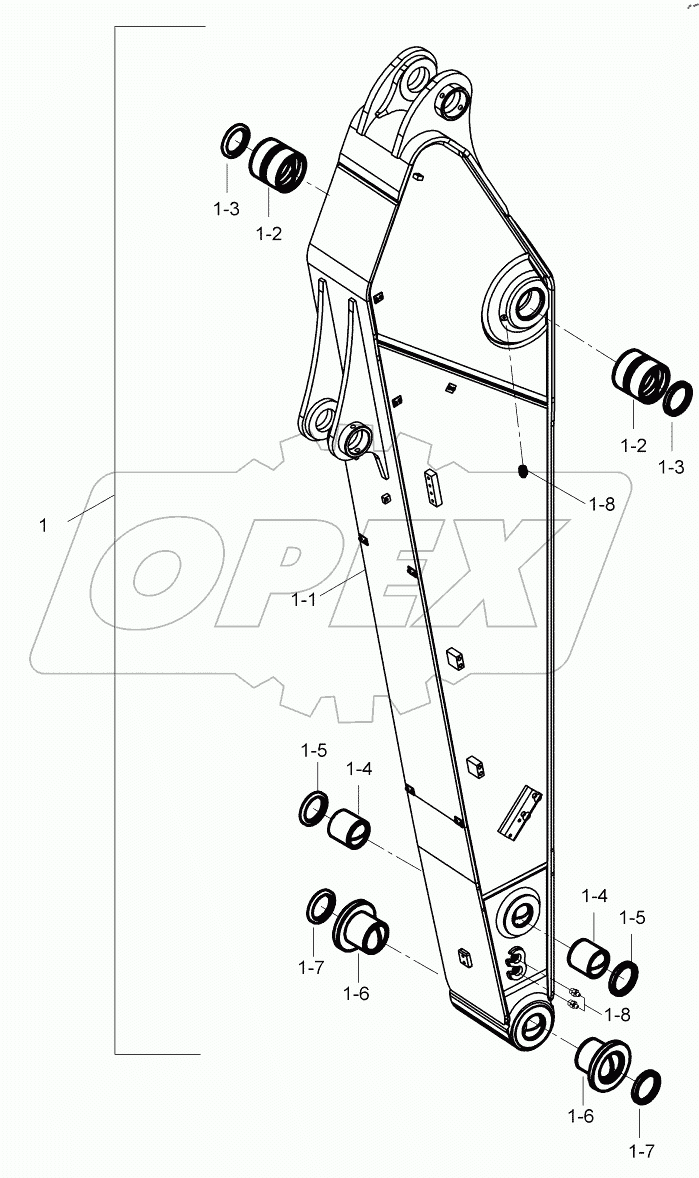  ARM ASSY (3.07m) 9125501 - D125329