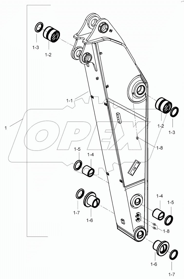  ARM ASSY (2.1m) 9125501 -