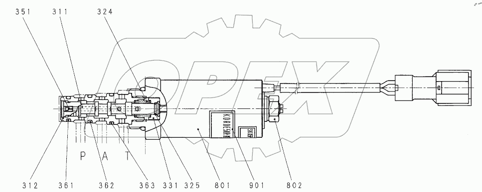  PROPORTIONAL REDUCING VALVE 9125501 -