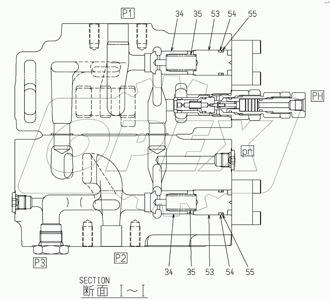  MAIN CONTROL VALVE (8) 9125501 -