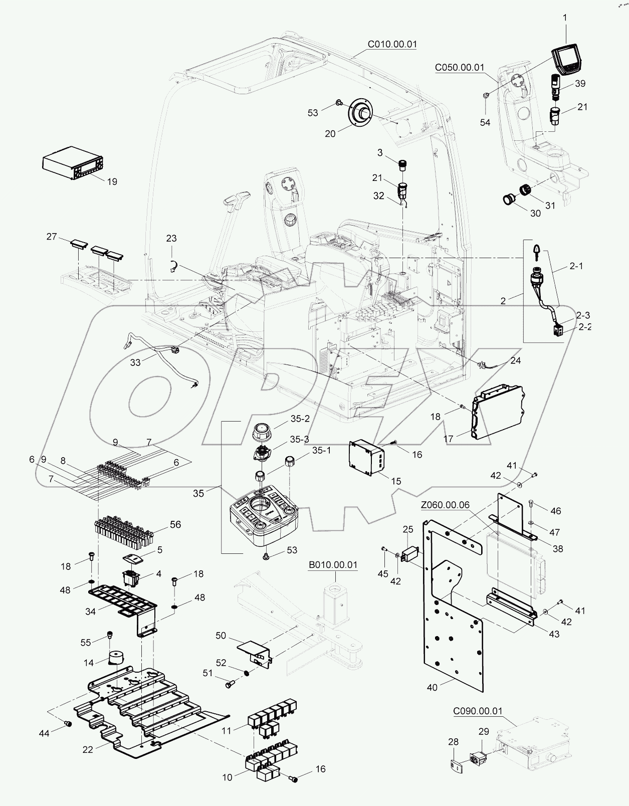  ELECTRIC PARTS (1) B125601 - E125116