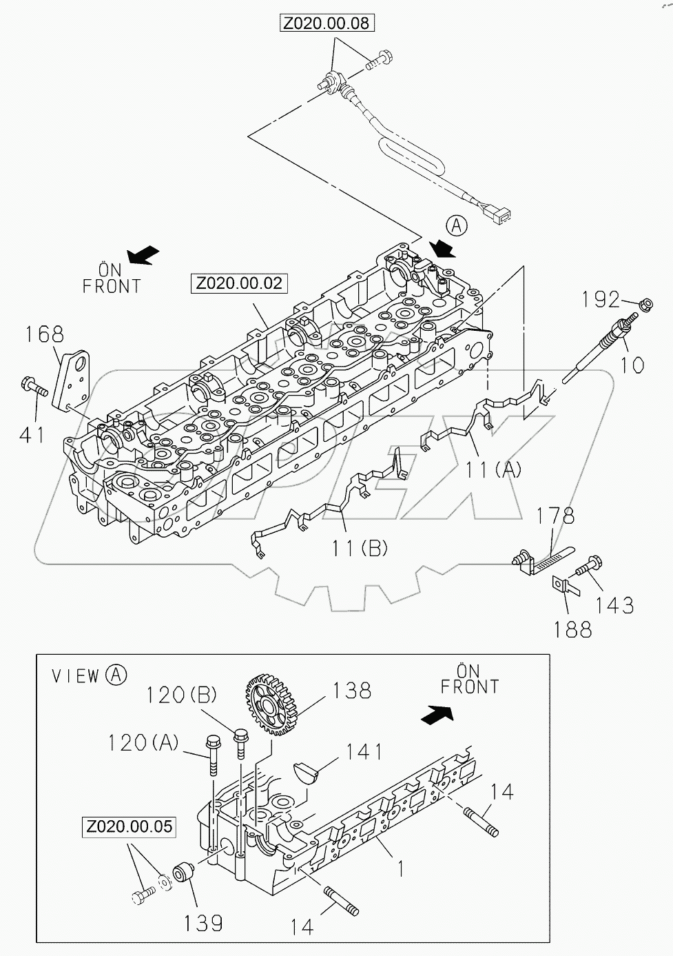  CYLINDER HEAD 2 9125501 -