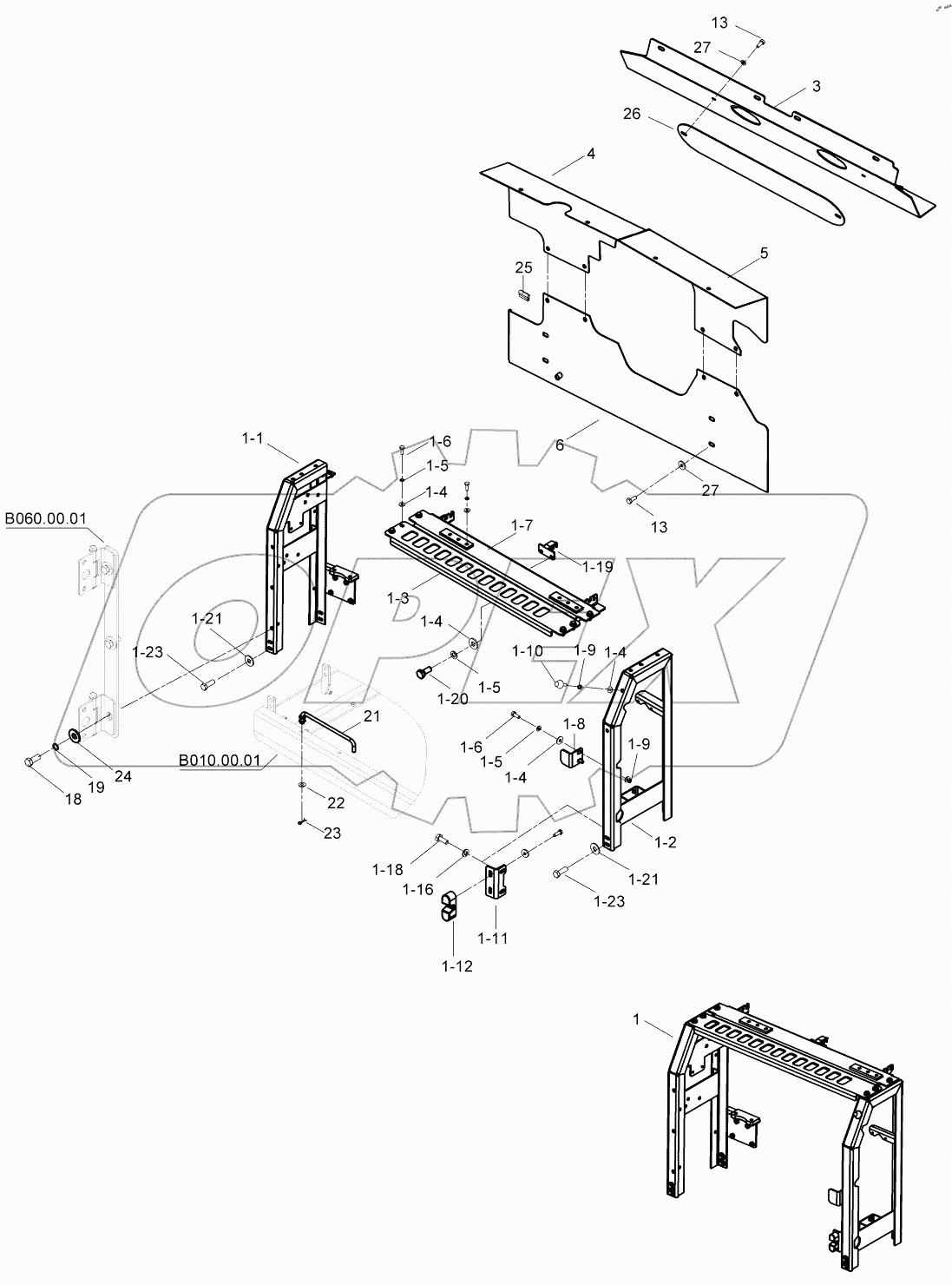  COWLING ASSY, RH C125373 -